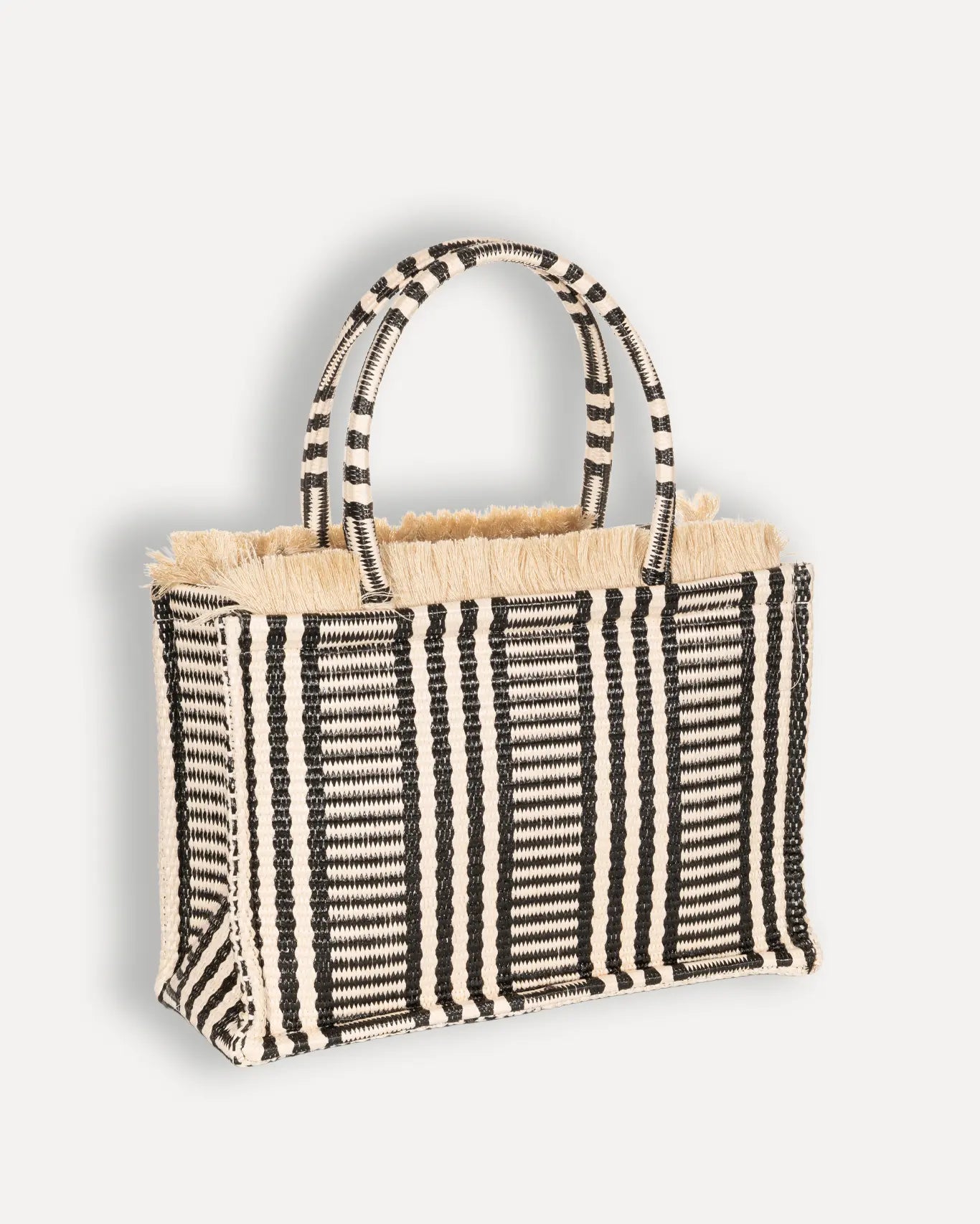 Rückseite Ammos Medium Tote Bag Sorena Greece, Ammos Shopper Rückseite handgefertigte Qualität Sorena Sommertöne.