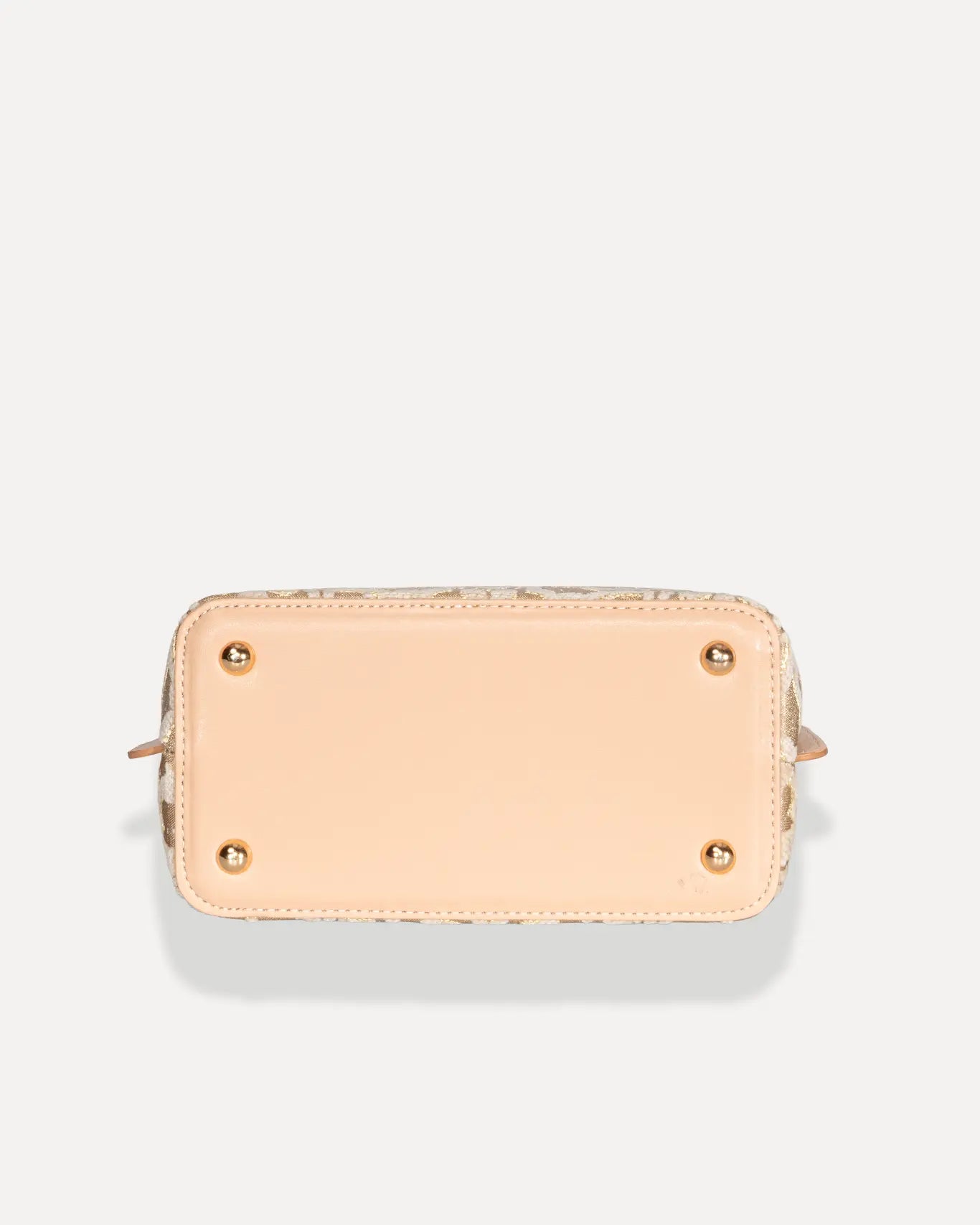 Bodenansicht Galleria Bag Theros Edition Sorena Greece, stabiler Boden Galleria Tasche Unterseite handgefertigt