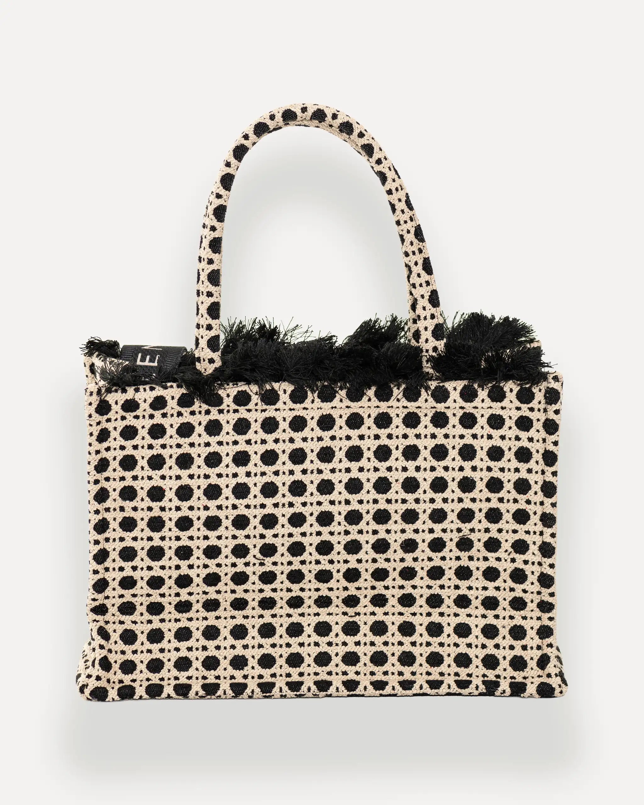 Sorena Greece Shopper Madalena Schwarz, Beige - Business, vegan