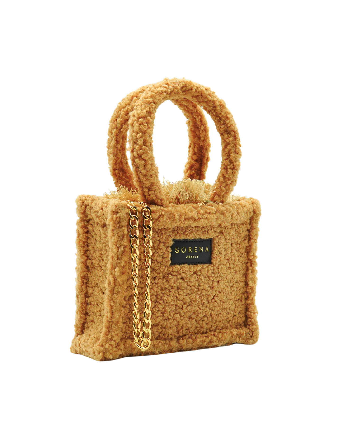 BORSA MINI TOTE TEDDY HONEY