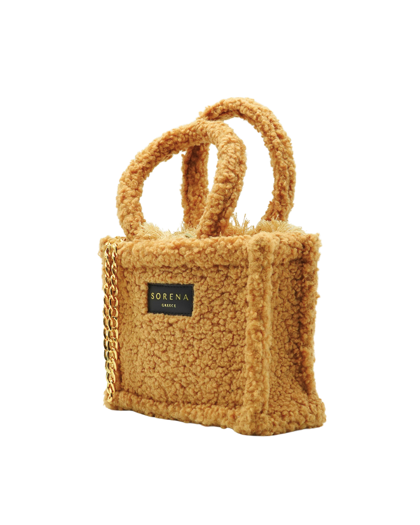 BORSA MINI TOTE TEDDY HONEY