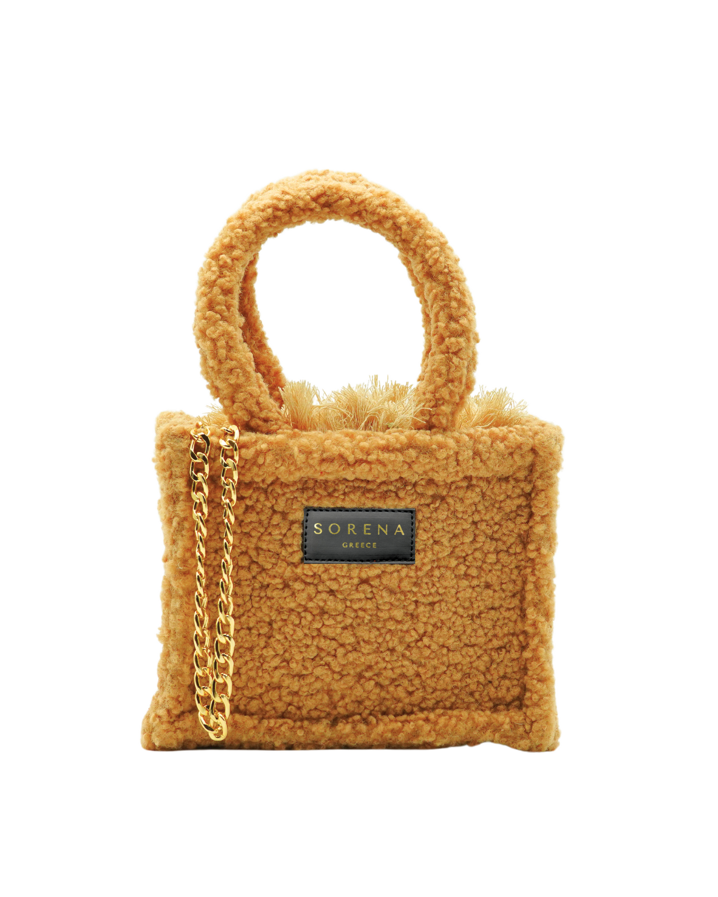 BORSA MINI TOTE TEDDY HONEY