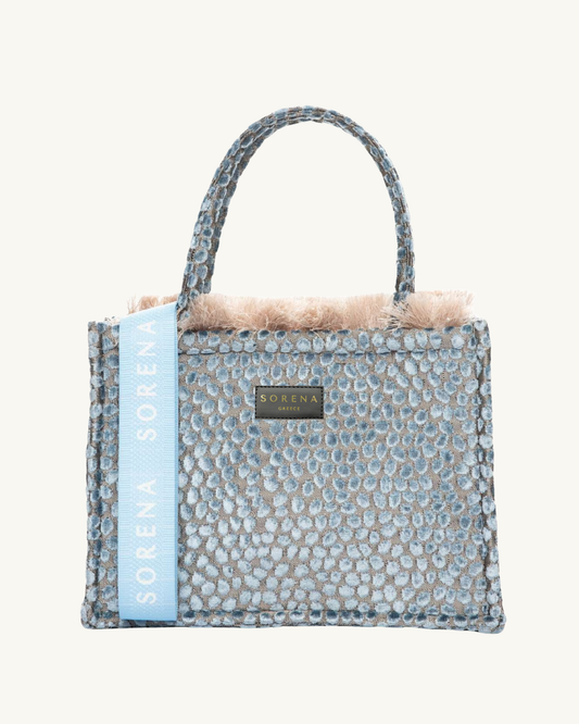 SORENA CYCLADES Shopper mit locker hängendem, abnehmbarem Gurt – handgemacht, vegan und nachhaltig für elegante Looks mit mediterranem Flair.