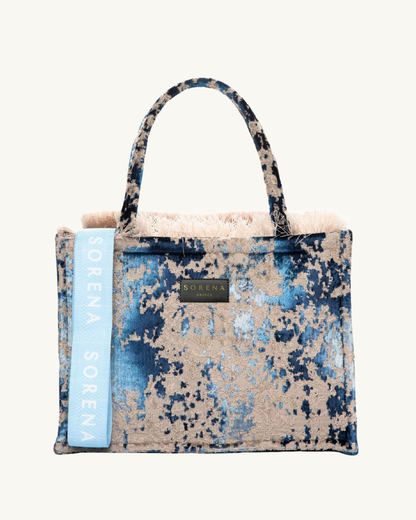 SORENA THALASSINI Shopper mit locker hängendem, abnehmbarem Gurt – handgemacht, vegan und nachhaltig für elegante Looks mit Ägäis-Flair.