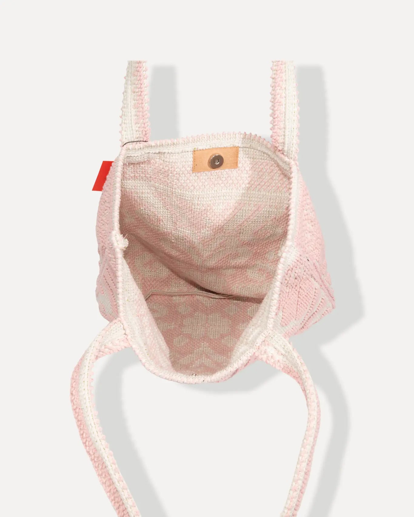 Innenansicht Calliope Boho Bag Sorena Greece, Hauptfach Calliope Boho vegane Tasche handgefertigt Griechenland